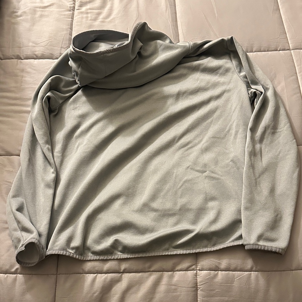 Under Armour Gray Hoodie with Black Logo - Picture 4 of 5
